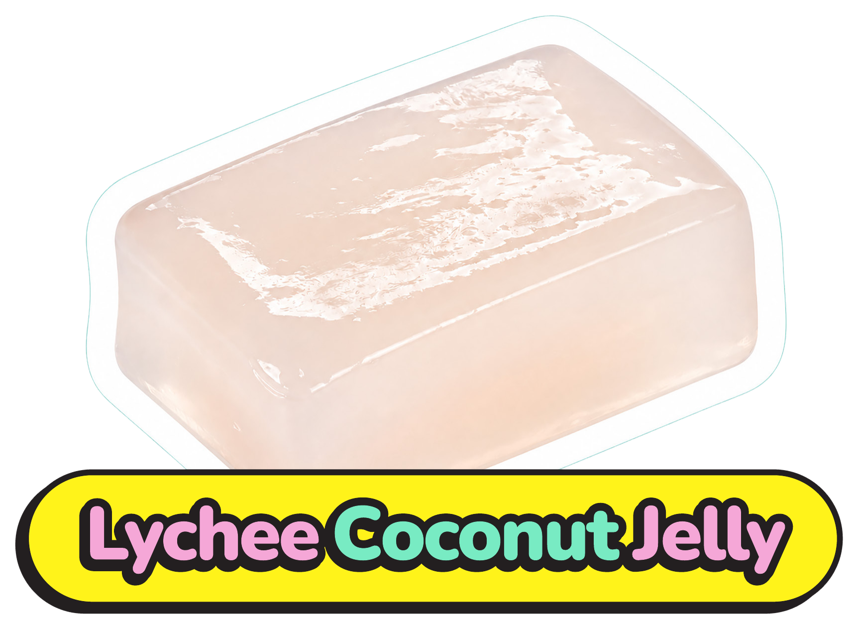 Lychee Coconut Jelly