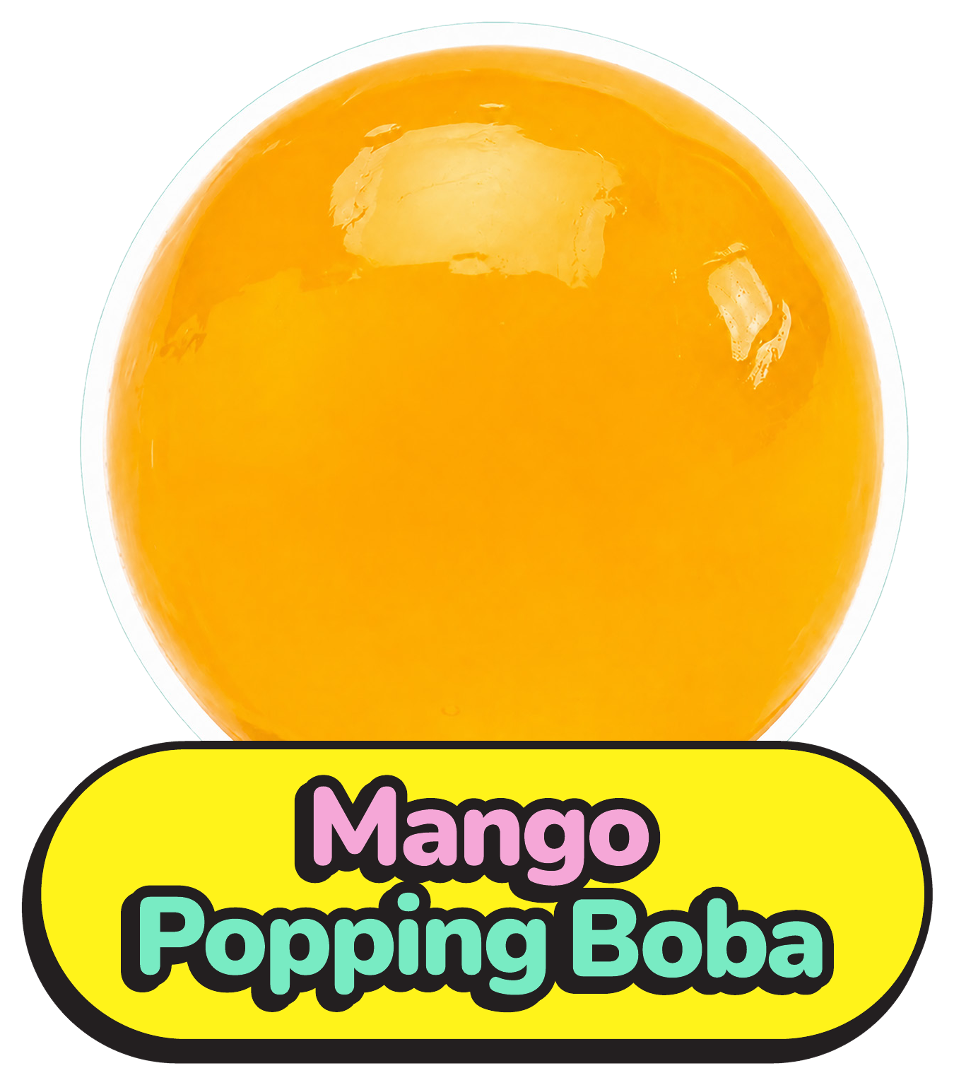 Mango Popping Boba