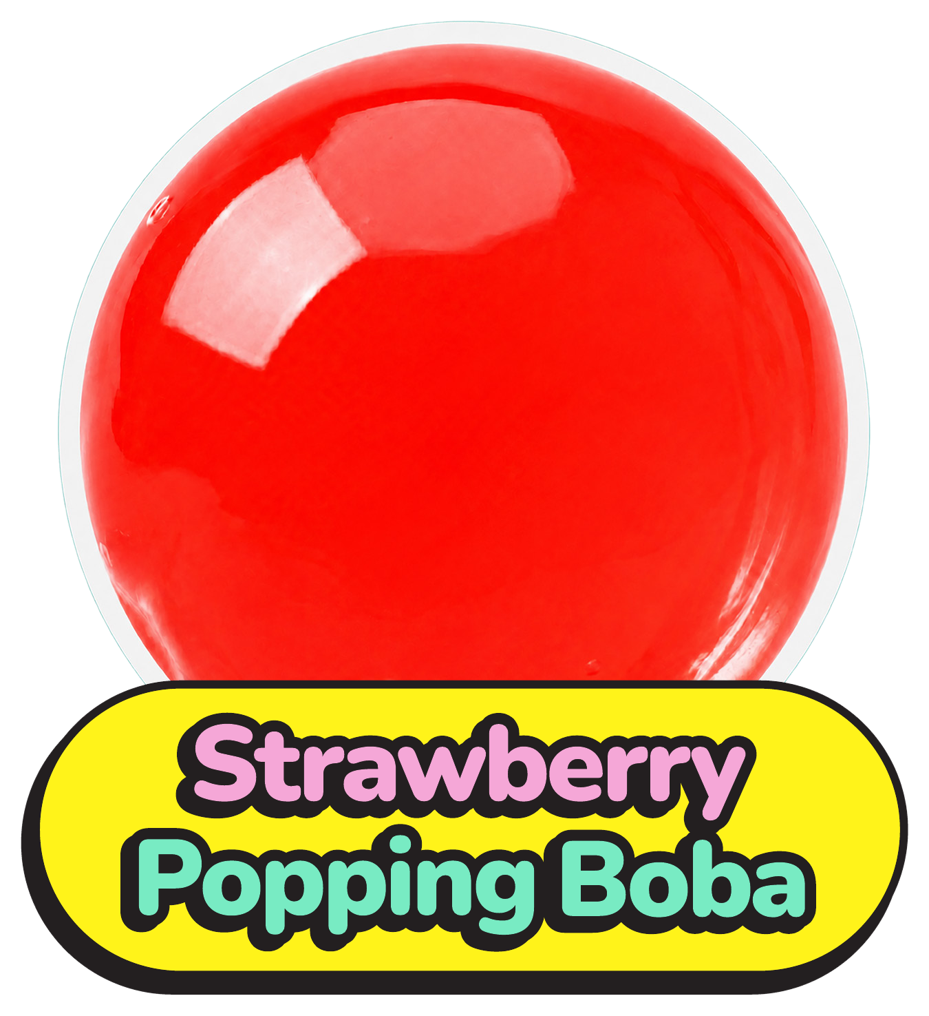 Strawberry Popping Boba