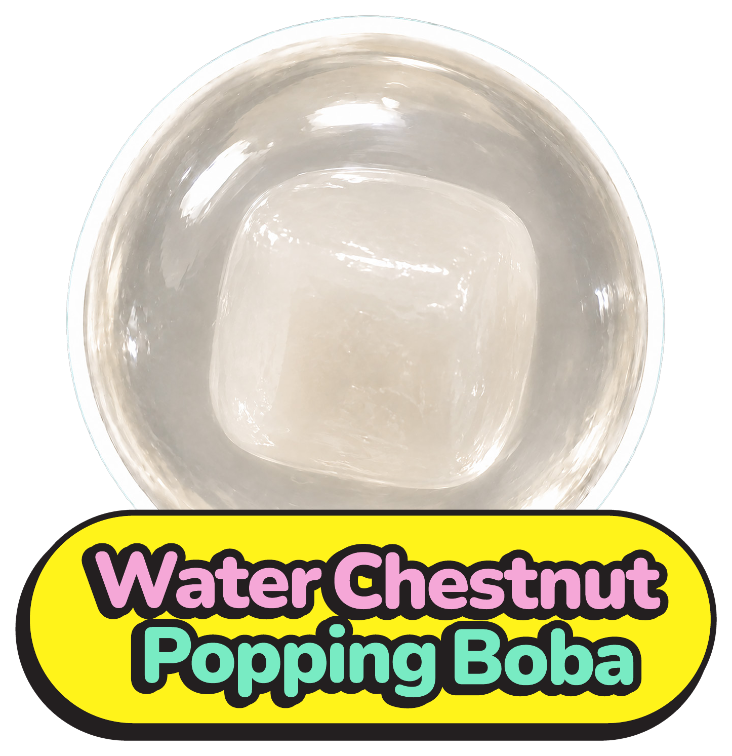 Water Chestnut Popping Boba